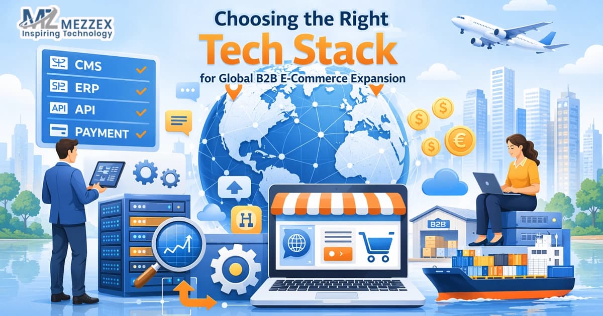 Choosing the Right Tech Stack for Global B2B E-Commerce Expansion