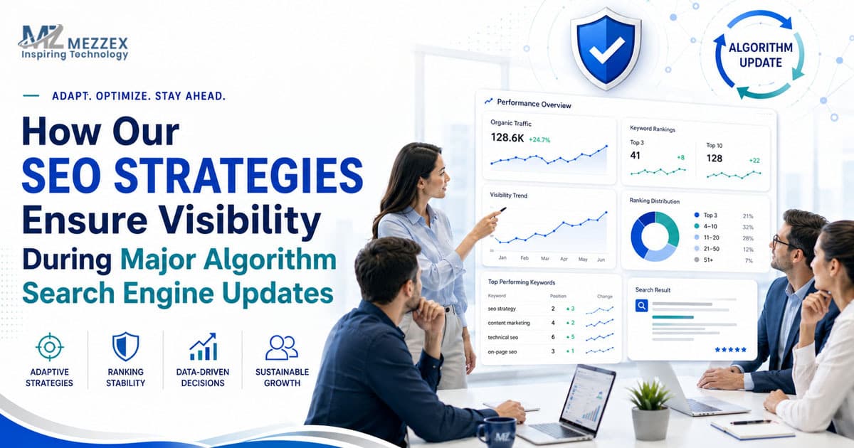 How Our SEO Strategies Ensure Visibility During Major Algorithm Search Engine Updates